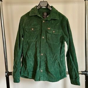 Buffalo Davis Bitton Green Flannel